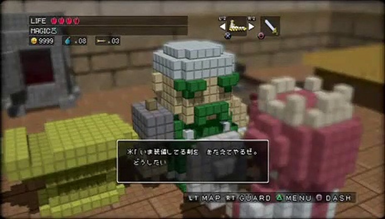 3D Dot Game Heroes - Jugabilidad