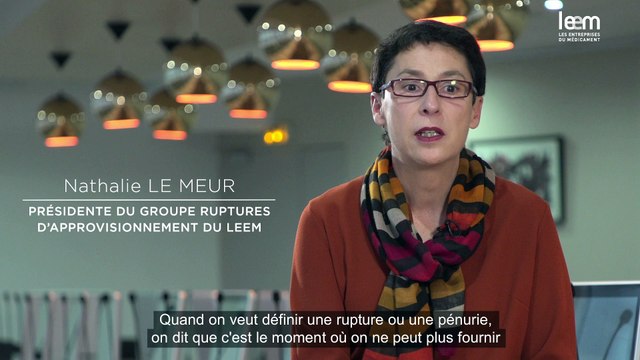 Qu'est-ce qu'une rupture de stocks de médicaments ?