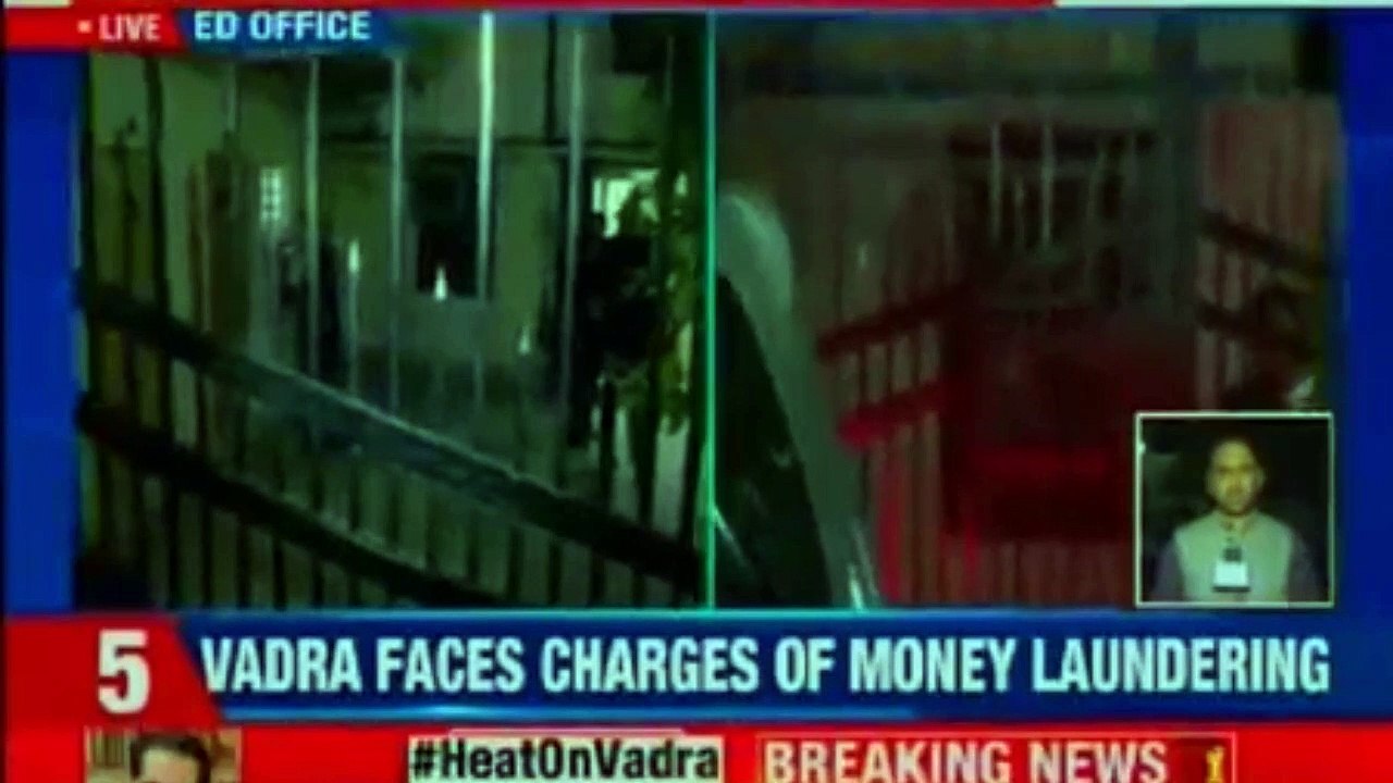 Robert Vadra Questioned by ED, Priyanka Gandhi came to drop Robert Vadra at ED Office | Robert Vadra Money Laundering Case Updates | Priyanka Gandhi | NEWSX