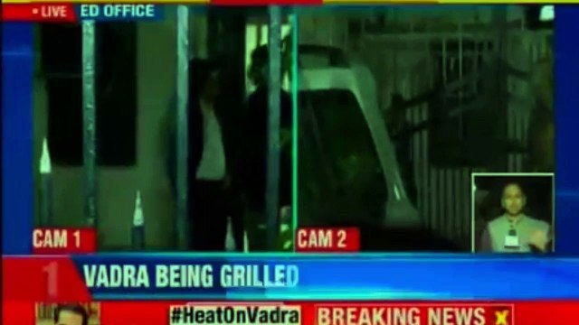 Robert Vadra Questioned at Enforcement Directorate Office | Robert Vadra Money Laundering Case Live Updates| Priyanka Gandhi | NEWSX