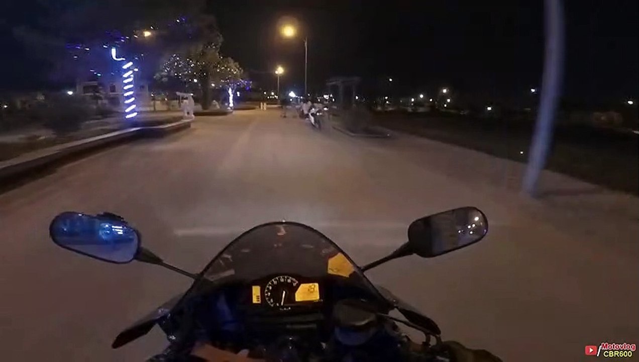 Biker confess his love to cute girl