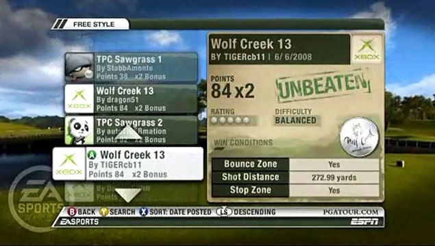 Tiger Woods PGA Tour 09 - GamerNet (Xbox 360)