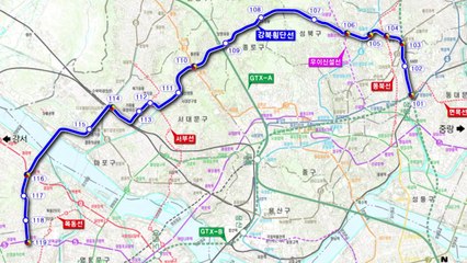 강북 동서 횡단 경전철 신설...4호선 급행화 추진 / YTN