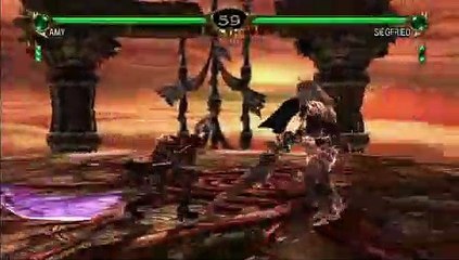 Soul Calibur IV - Amy vs Seigfried
