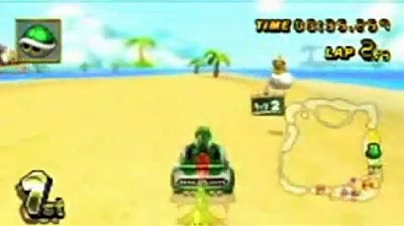 Mario Kart Wii - Beach Course GBA