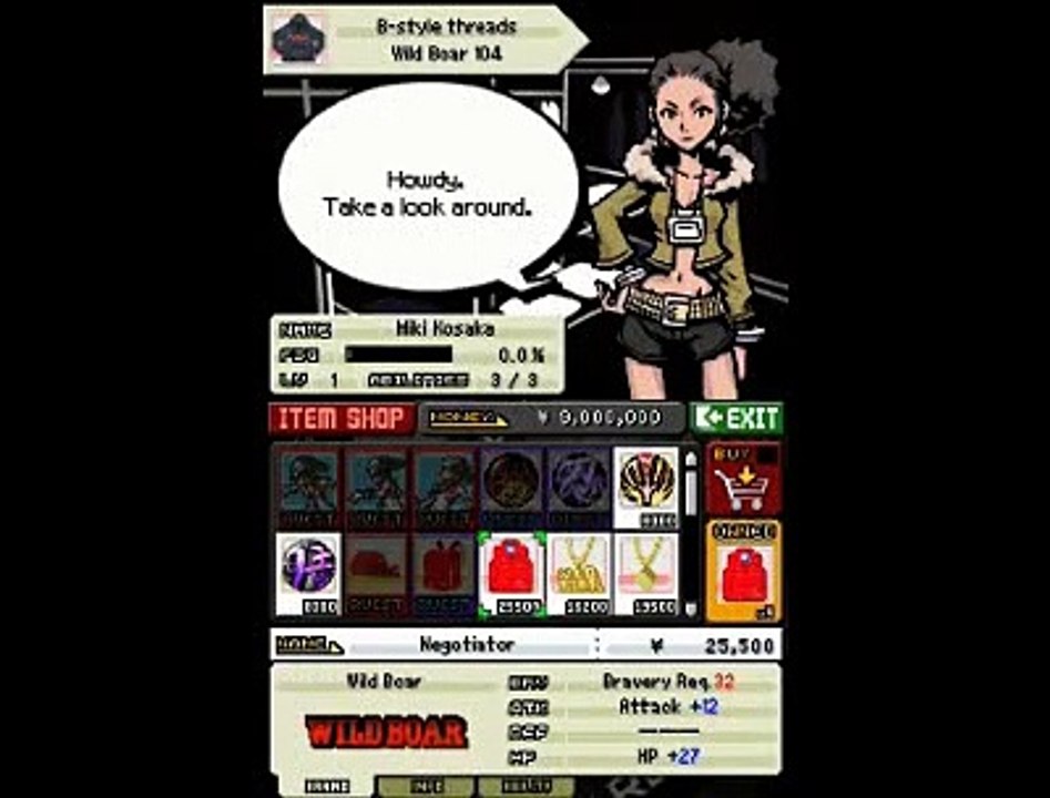 The World Ends With You - Tienda