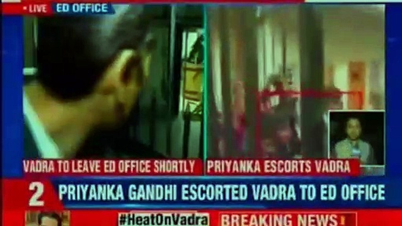 Robert Vadra Questioned by ED | Priyanka Gandhi...