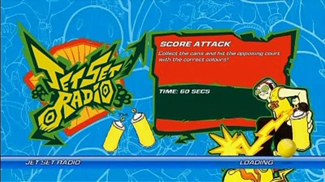 Sega Superstars Tennis - Jet Set Radio