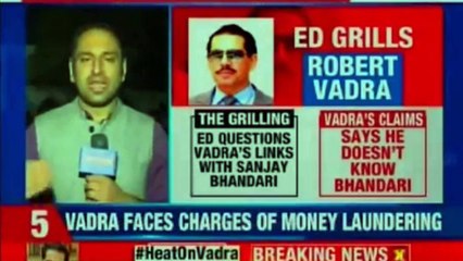 Robert Vadra Money Laundering Case Live Updates | Robert Vadra Questioned by ED | Priyanka Gandhi | NEWSX