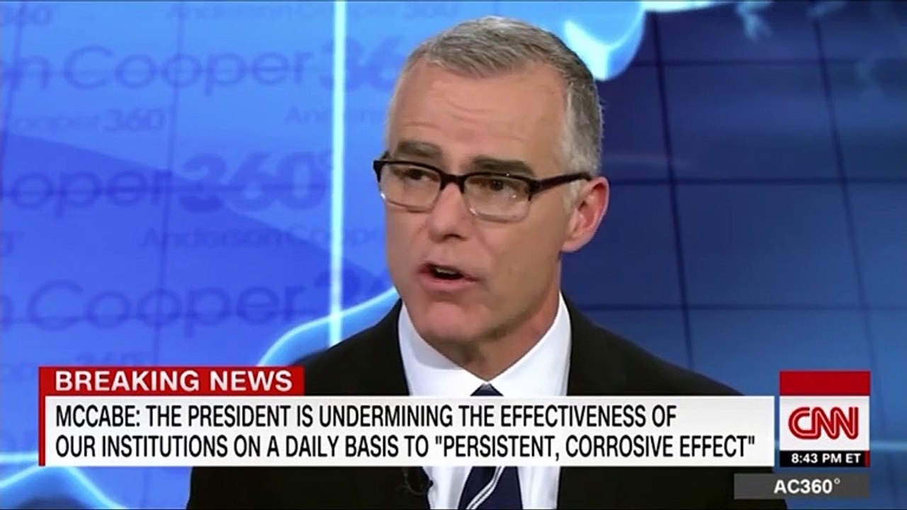McCabe: It's Possible Trump Is A Russian Asset