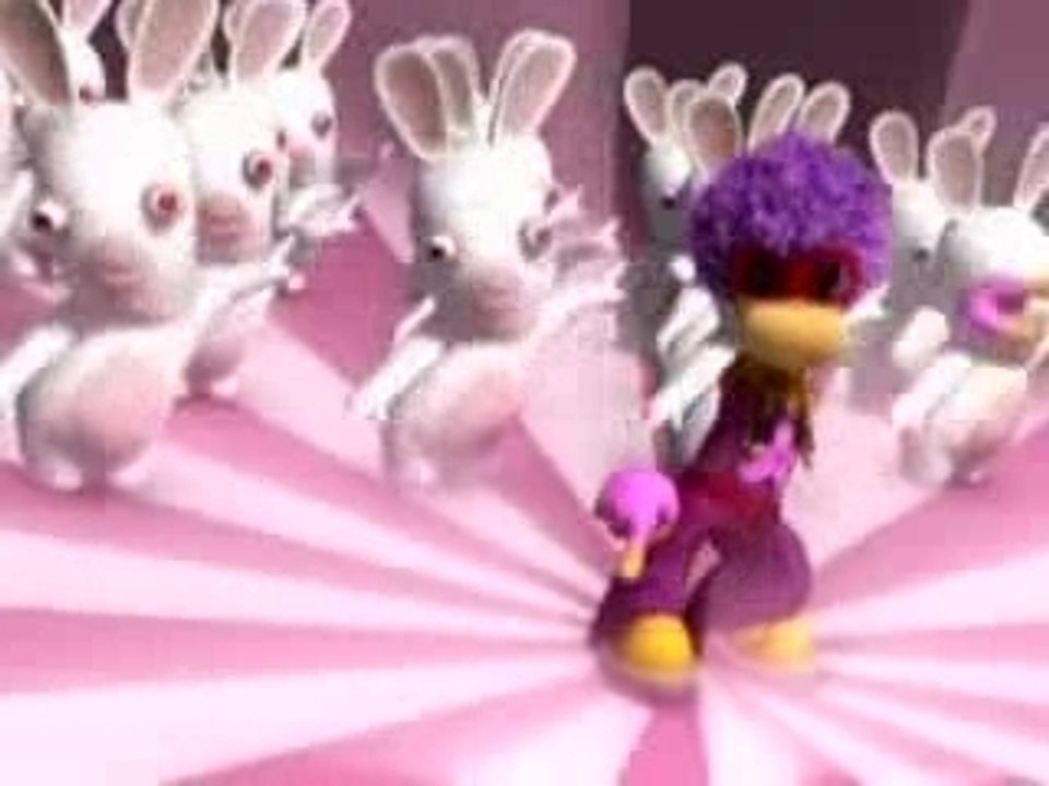 Rayman Raving Rabbids - Can't Dive