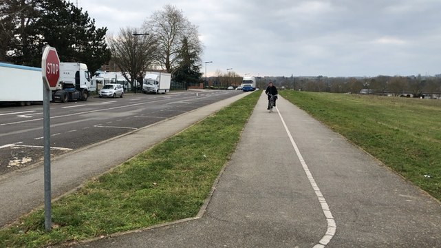 Le manque de continuité du réseau cyclable