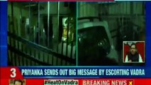Robert Vadra Questioned by ED, Priyanka Gandhi came to drop Robert Vadra at ED Office | Robert Vadra Money Laundering Case Updates | Priyanka Gandhi | NEWSX