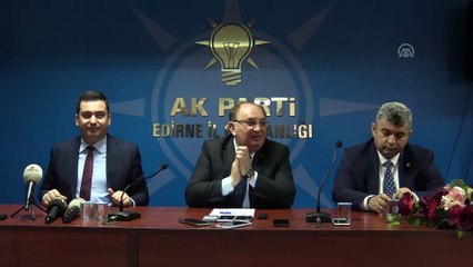 'Cumhur İttifakı, Türkiye Cumhuriyeti'ni yükseltmeye odaklanmıştır' - EDİRNE