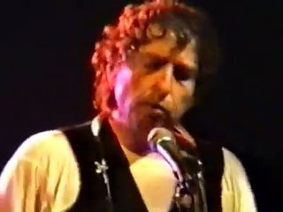 Bob Dylan Shooting Star Rome 6 June 1991