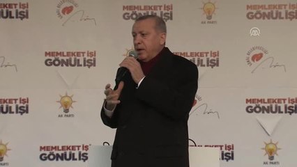 Cumhurbaşkanı Erdoğan, AK Parti'nin Etimesgut Mitingine Katıldı