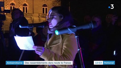 Antisémitisme : des rassemblements organisés dans toute la France