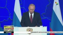Presidente Putin dirige su mensaje anual a la Asamblea Federal rusa