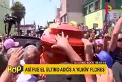 'Kukín' Flores: así fue la multitudinaria despedida del ídolo rosado