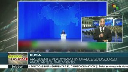 Putin abordará temas estratégicos ante el Parlamento ruso