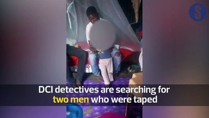 DCI launch manhunt of two men recorded sharing bhang with toddler