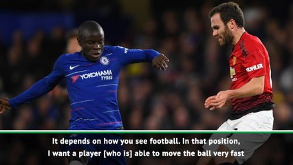 下载视频: Sarri defends his criticism of Kante