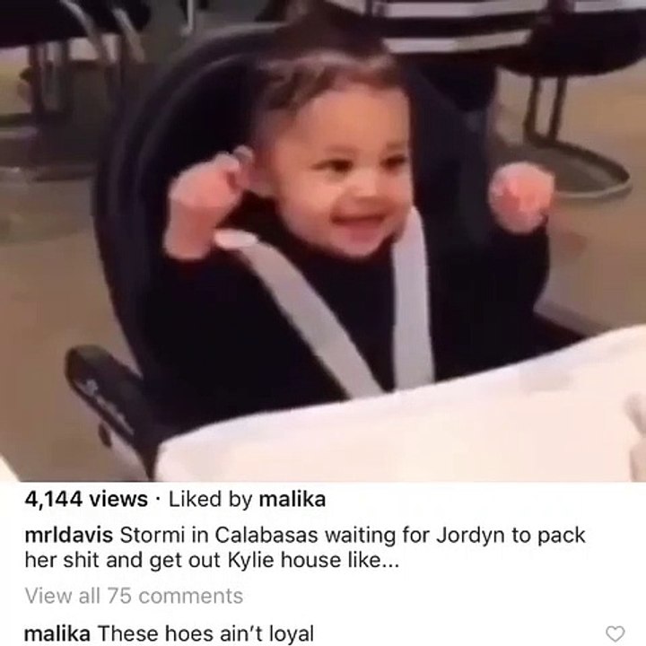 Malika Haqq comes for Jordyn Woods in the midst of rumors of her sleeping with Tristan Thompson, Khloe Kardashian's baby daddy, in IG comments #KUWTK