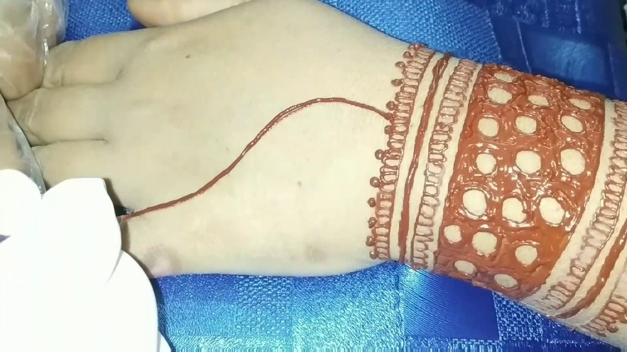 Latest Unique and Stylish Mehndi Design for Back Hand By MMP