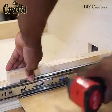 Motorized coffee table with a secret 4k projector