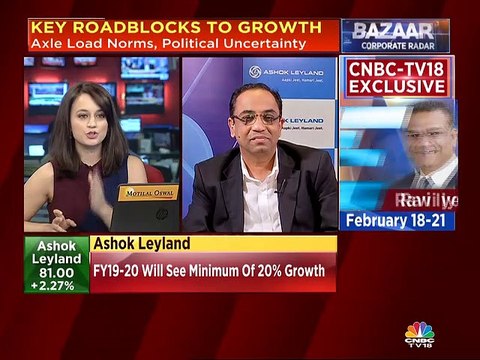Expect 20% growth in FY20: Gopal Mahadevan, CFO, Ashok Leyland