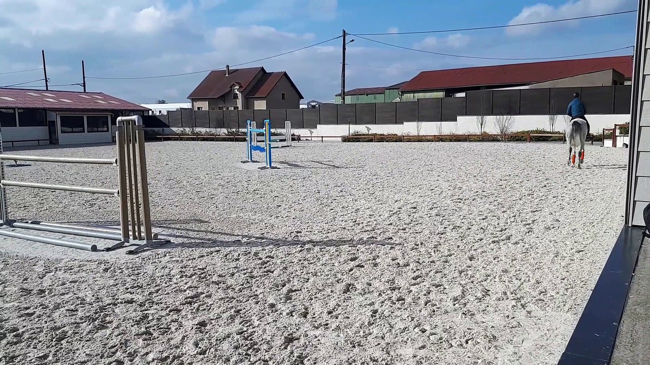 Simon Delestre à l'entrainement