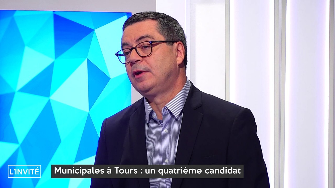 L'invité de la rédaction - 20/02/2019 -  Philippe LACAÏLE, candidat aux municipales à Tours