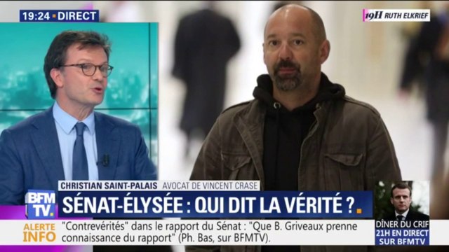 Affaire Benalla: L'avocat de Vincent Crase affirme que son client n'a pas menti devant le Sénat