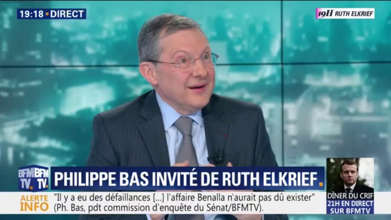 Philippe Bas: "Le président de la République a été exposé du fait des défaillances" liées à l'affaire Benalla
