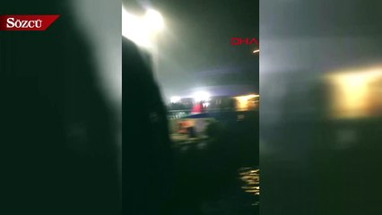 İstanbul'da yolcu motoru karaya oturdu