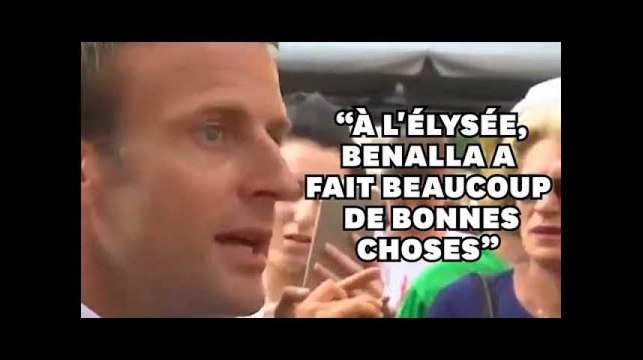 Macron parlant de Benalla contredit par le Sénat