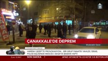 Çanakkale'de deprem meydana geldi