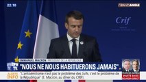 Macron au dîner du Crif: 