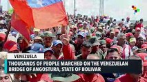 Tens Of Thousands Protest In Venezuela To Reject U.S. Interventionism