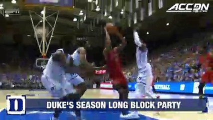 Duke's Defense Leads The Nation In Blocks