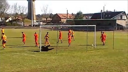 US BRIARE (2) - USPA (2)  (2-4) : les 4 buts (17/02/2019)