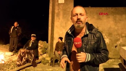 Çanakkale-Vatandaşlar Geceyi Sokakta Geçirdi