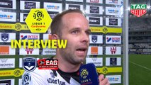 Interview de fin de match : Girondins de Bordeaux - EA Guingamp (0-0)  - Résumé - (GdB-EAG) / 2018-19