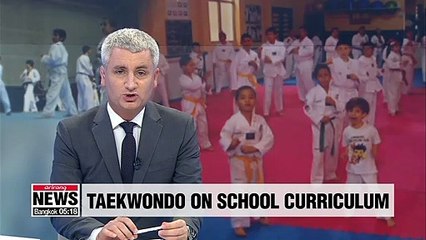 Taekwondo adopted as part of regular school curriculum in Honduras