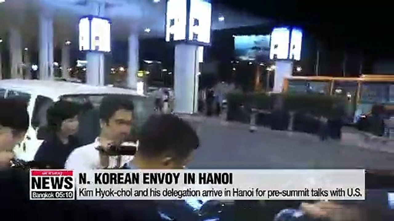 N. Korean envoy on U.S. in Hanoi for pre-summit talks