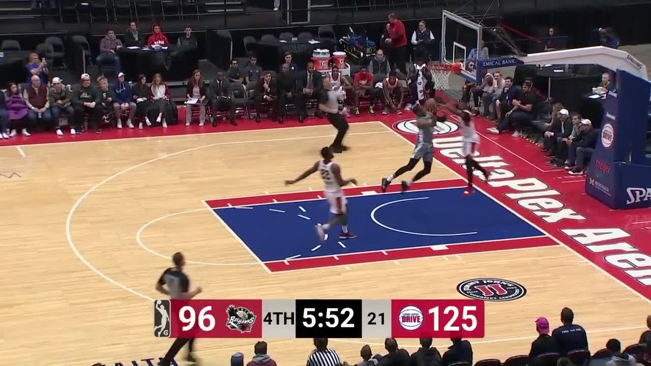Marcus Thornton with 5 Steals vs. Erie BayHawks
