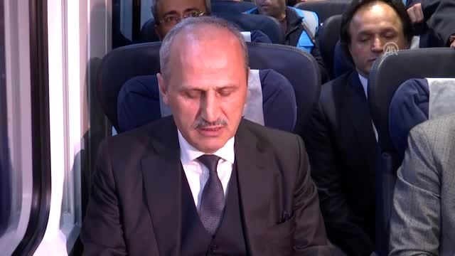 Ulaştırma ve Altyapı Bakanı Turhan: Banliyö Hattını Martın İlk Haftasında Açılışa Hazır Hale...
