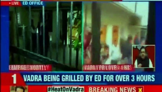 Robert Vadra Questioned at Enforcement Directorate Office | Robert Vadra Money Laundering Case Live Updates| Priyanka Gandhi | NEWSX