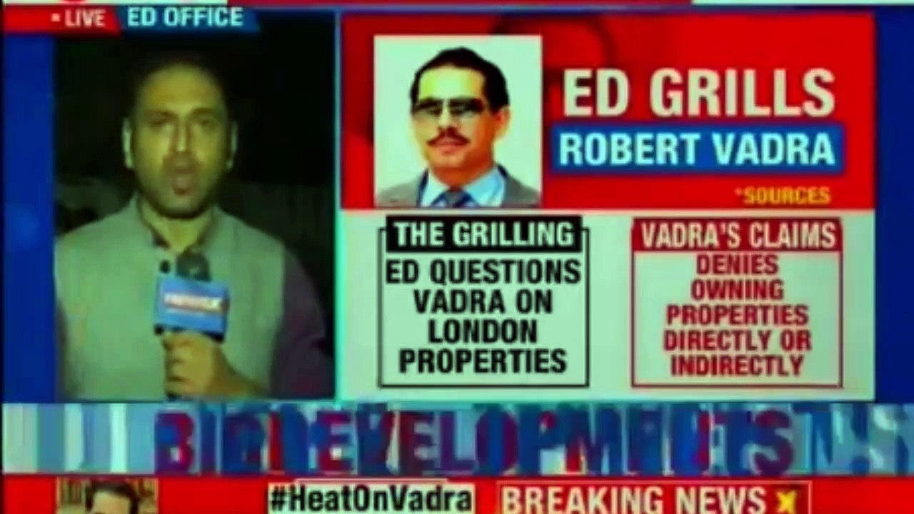 Robert Vadra Questioned by ED | Priyanka Gandhi...