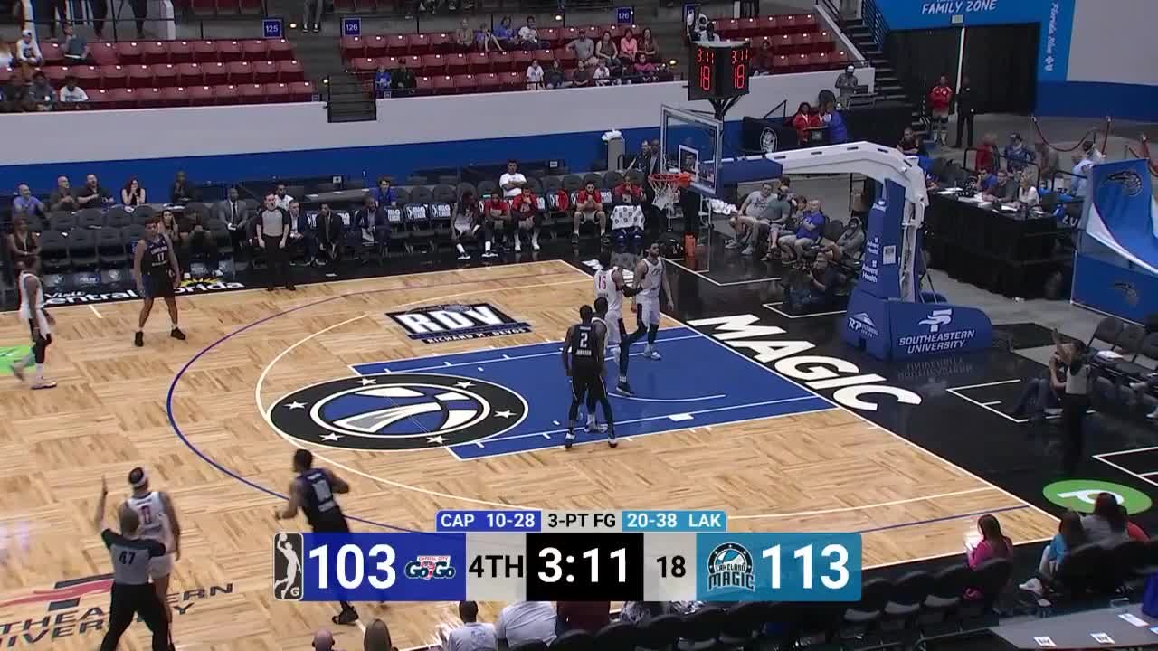 Lakeland Magic Top 3-pointers vs. Capital City Go-Go